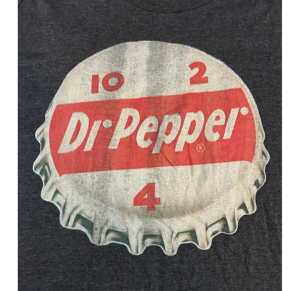 DR. PEPPER M & O Graphic Tee NEW Gray SS Size XL
